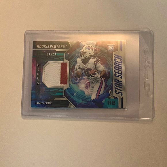 James Cook Signature Card